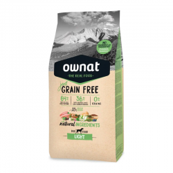 Ownat Just Grain Free Light Pienso para Perro Adulto con Pollo