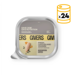 Givers Comida Húmeda Natural Para Perros con Pollo y Vegetales