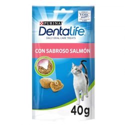 Pack Dentalife de snacks dentales para gatos de salmón