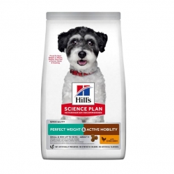 Hills Science Plan Perfect Weight & Active Mobility Small Pienso para Perros Pequeños con Pollo
