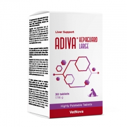 Vetnova Adiva Hepaguard Large Función Hepática para Perros Grandes