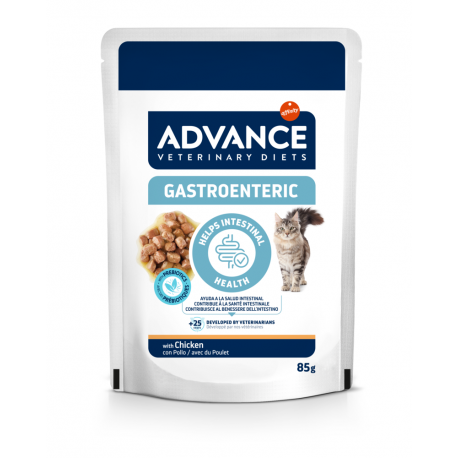 Advance Veterinary Diets Gastroenteric Comida Húmeda para Gatos con Problemas Intestinales