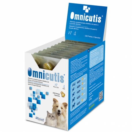 Omnicutis para perros y gatos salud de la piel y el pelo