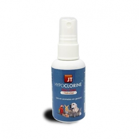 JT- Hypoclorine Skin care spray para piel y heridas en perros gatos y pequeños mamíferos