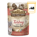 Carnilove Cat Adulto Pouch sabor Pavo