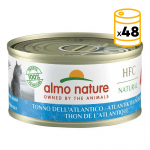 Almo Nature HCF Natural Comida Húmeda para Gatos con Atún del Atlántico