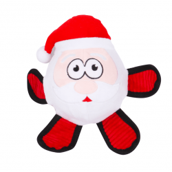 Pawise Pelota de Papá Noel Juguete para Perro de Navidad