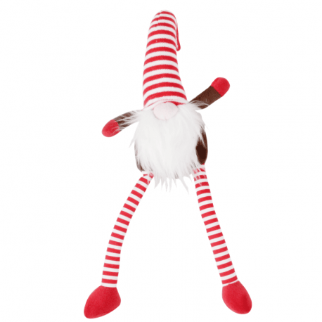 Pawise Juguete para Perros Gnomo Rojo de Navidad