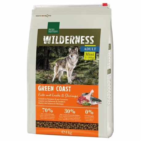 Real Nature Green Coast Mini Pienso para Perros Pequeños con Pato y Salmón