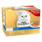 Gourmet Gold-Pack Mousse Surtido Variado para Gato (1)