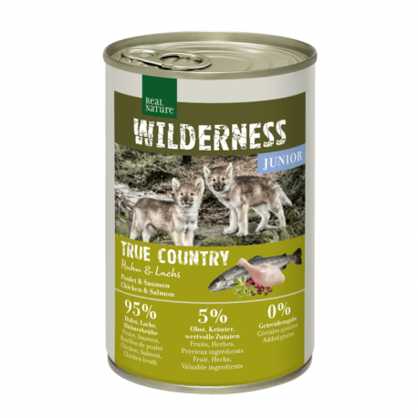 Real Nature Wilderness Latas Para Perros Junior Pollo Pescado