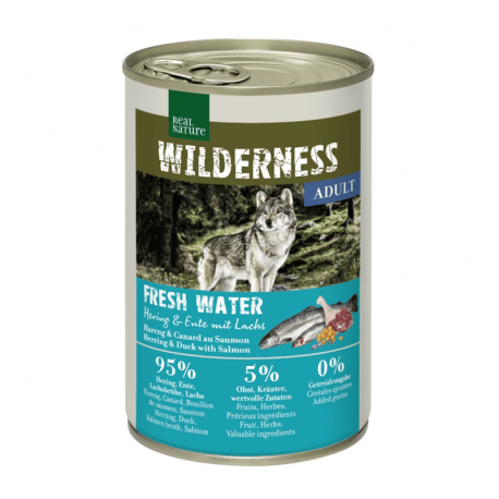Real Nature Wilderness Latas Perros Adultos Pescado