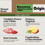 Honest Roots Origin Greenterra Pienso Natural Para Perros con Cordero and Vacuno