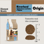 Honest Roots Origin Riverland Pienso Natural Para Gatos Esterilizados con Salmón y Vacuno