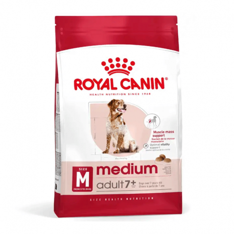 Royal Canin Medium Adult 7+ ração para cães de raça média idosos