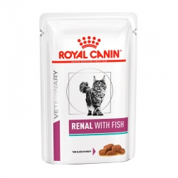 Royal Canin Veterinary Diets-Feline Renal (con Atún) Pouch 85gr. (1)