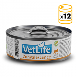 Farmina Vet Life Cat Convalescence dieta húmeda para gatos 12x85grs